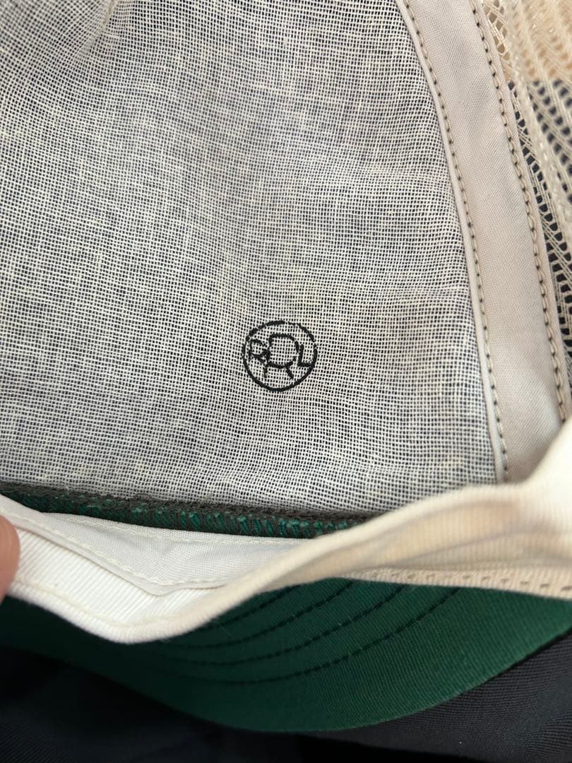 RRL vintage black ivory レーシングメッシュキャップ