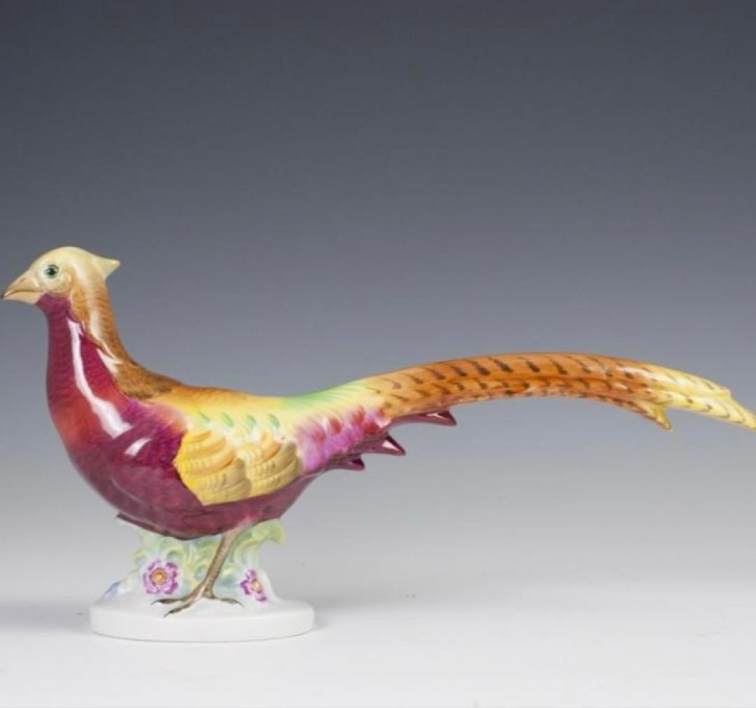 Herend フェザン 磁器置物