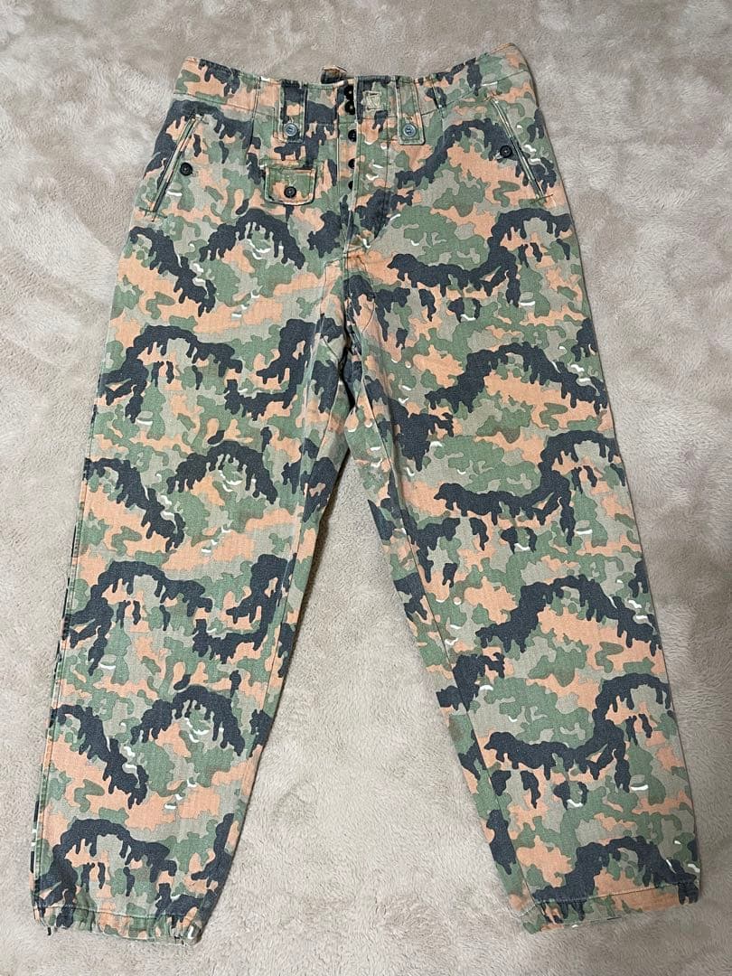 ライバーマイスター迷彩図柄　迷彩パンツ　ドイツ軍