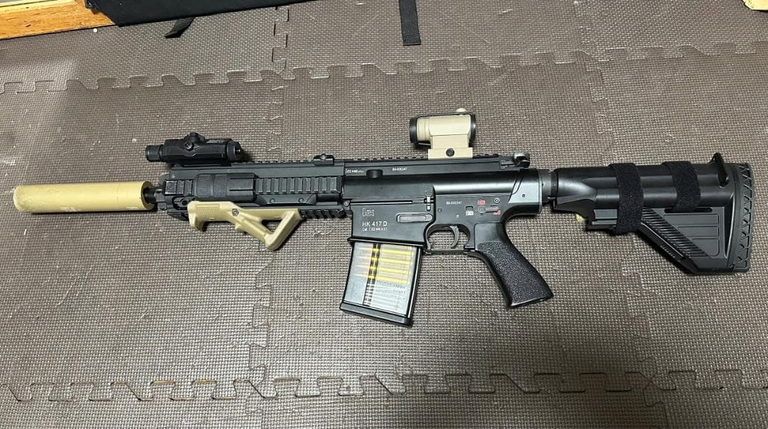 東京マルイ HK417D 次世代電動ガン付属品多カスタム