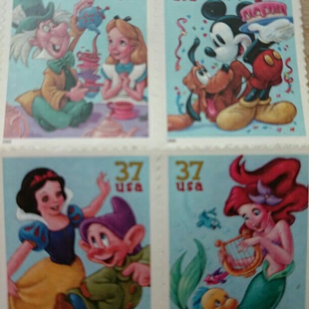 【レア商品】USAディズニー切手
