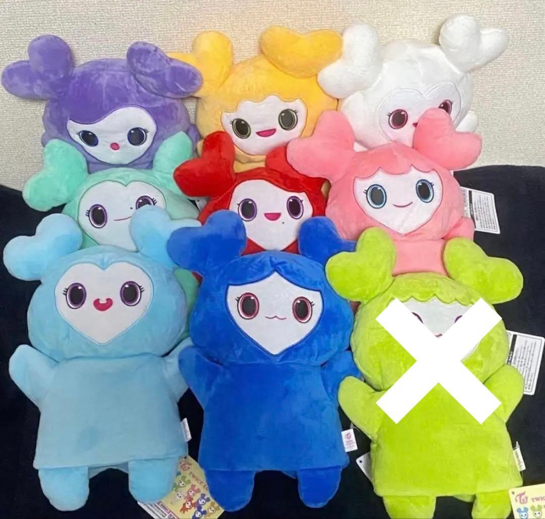 TWICE LOVELYS パペットぬいぐるみ GIGO限定 8種セット