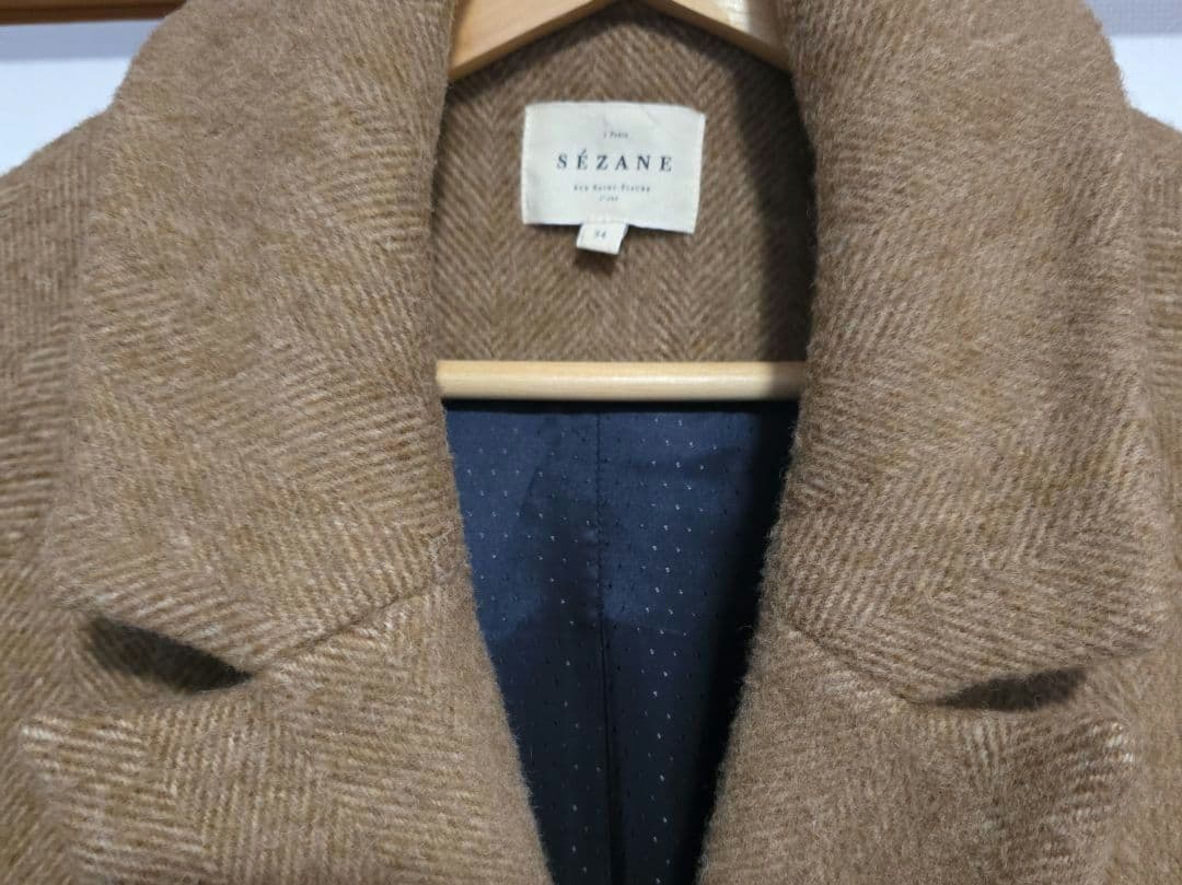 Sezane Ander Wool Coat セザンヌのウールコート 34