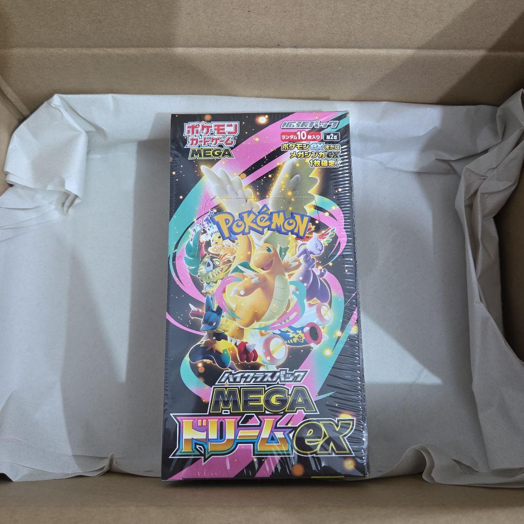 即発送 シュリンクあり ポケモンカードゲーム MEGA ドリームex 1box