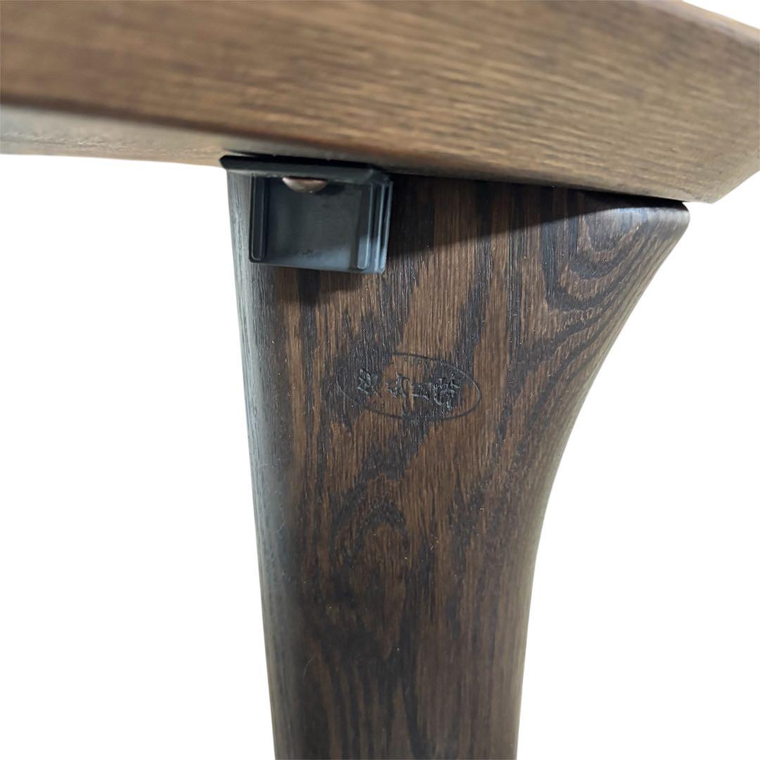 浜本工芸 電気コタツ NO.5500 オーク カフェオーク色 食卓テーブル