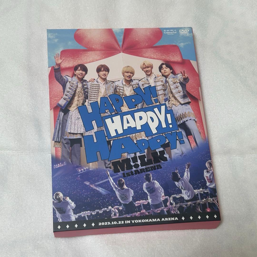 M!LK HAPPY!HAPPY!HAPPY! 初回限定盤 DVD