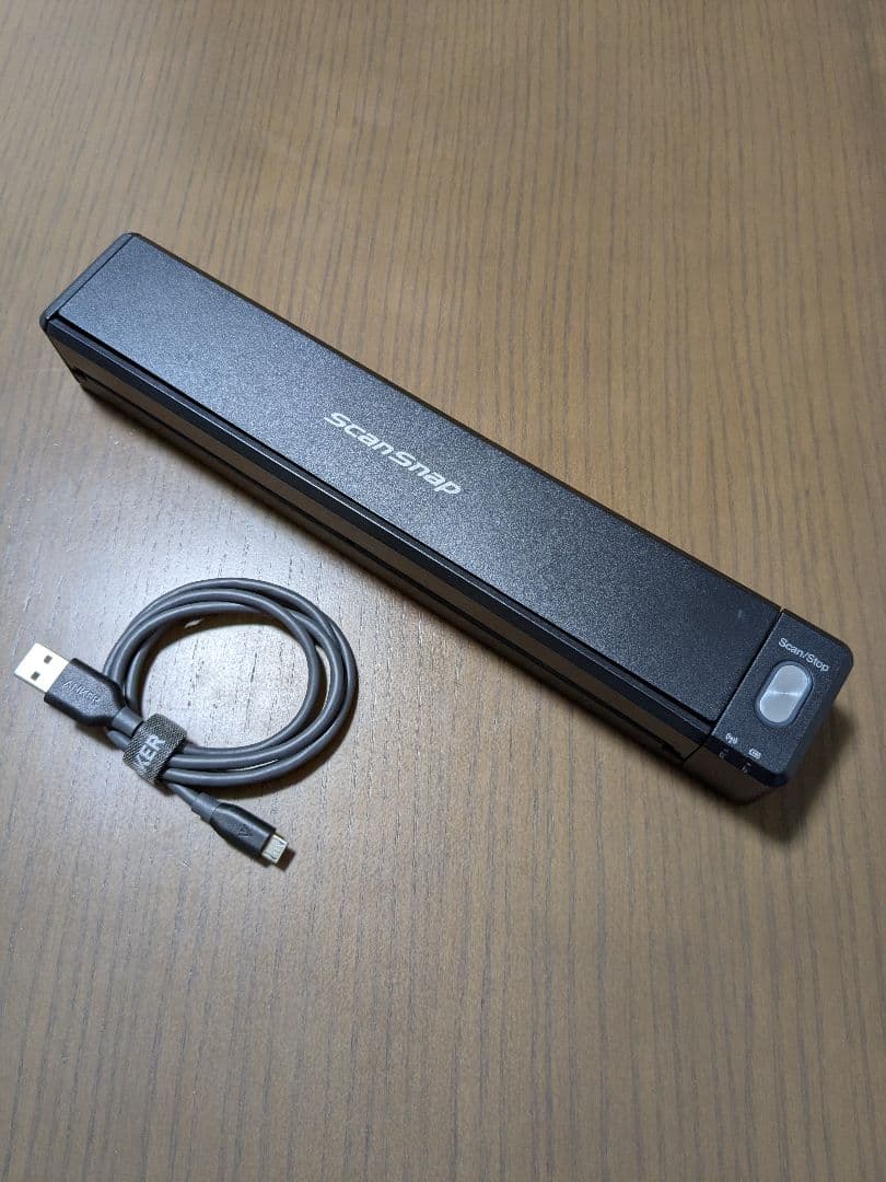 【中古】ScanSnap iX100 本体とUSBケーブル