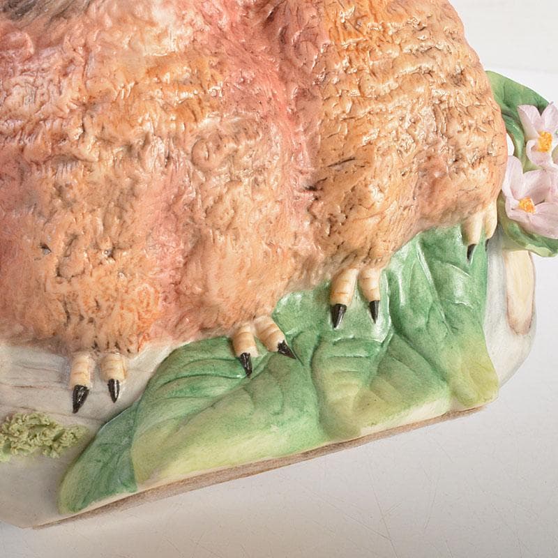 アンティーク　Cubis　USA　陶製　三匹のフクロウ　縁起物　置物　C6738