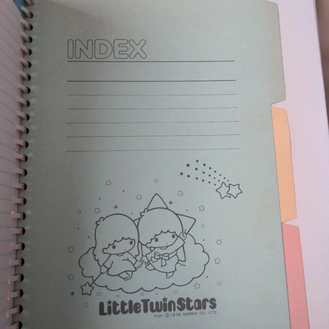 昭和レトロ　サンリオ　リトルツインスターズ　お宝セット　　1976年　オマケつき