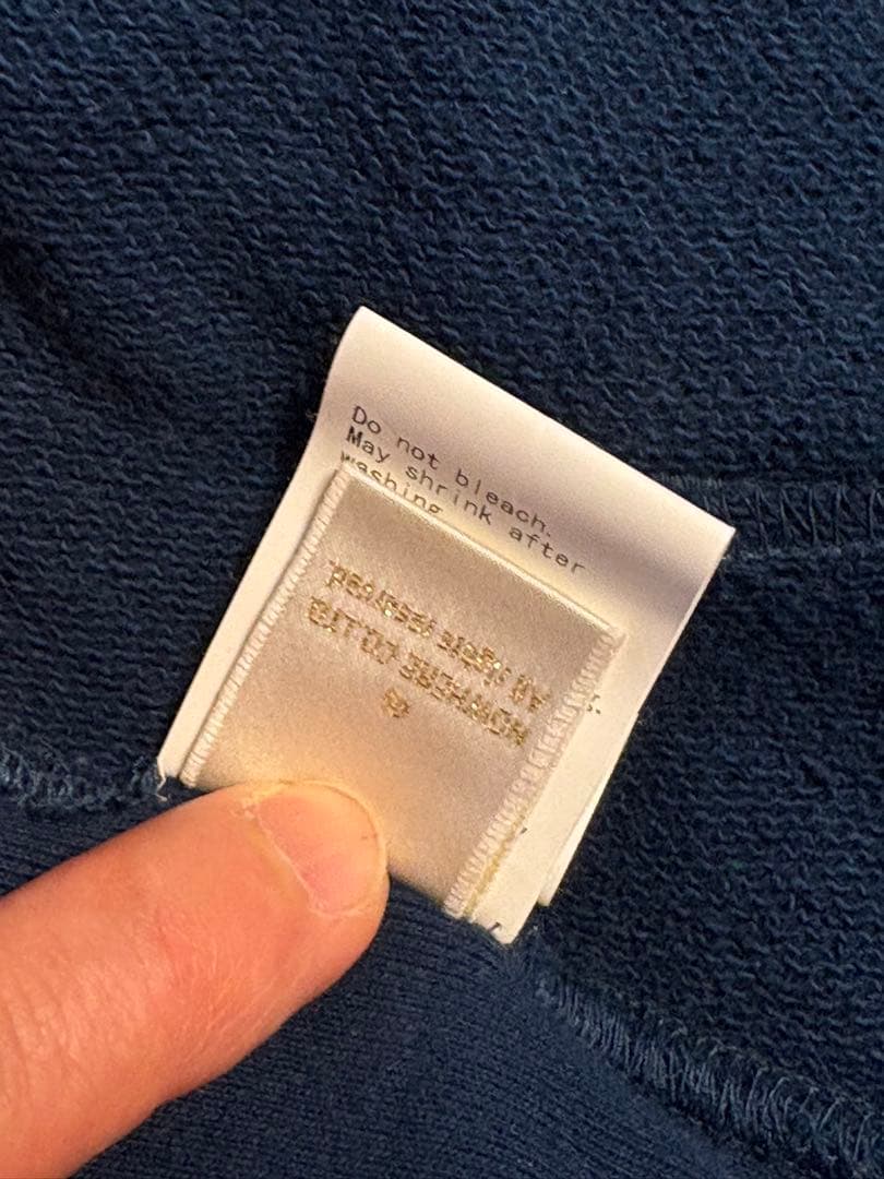 A Bathing Ape ネイビー パーカー サイズL