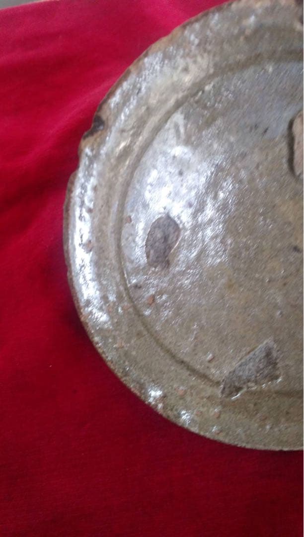 古唐津　発掘品　古陶磁　平盃　小皿　桃山時代