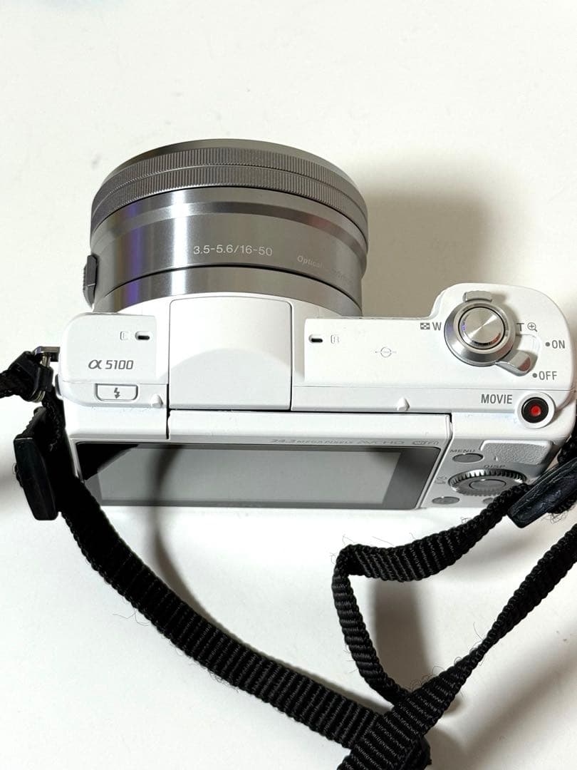 SONY ミラーレス デジタル一眼カメラ α5100 ホワイト