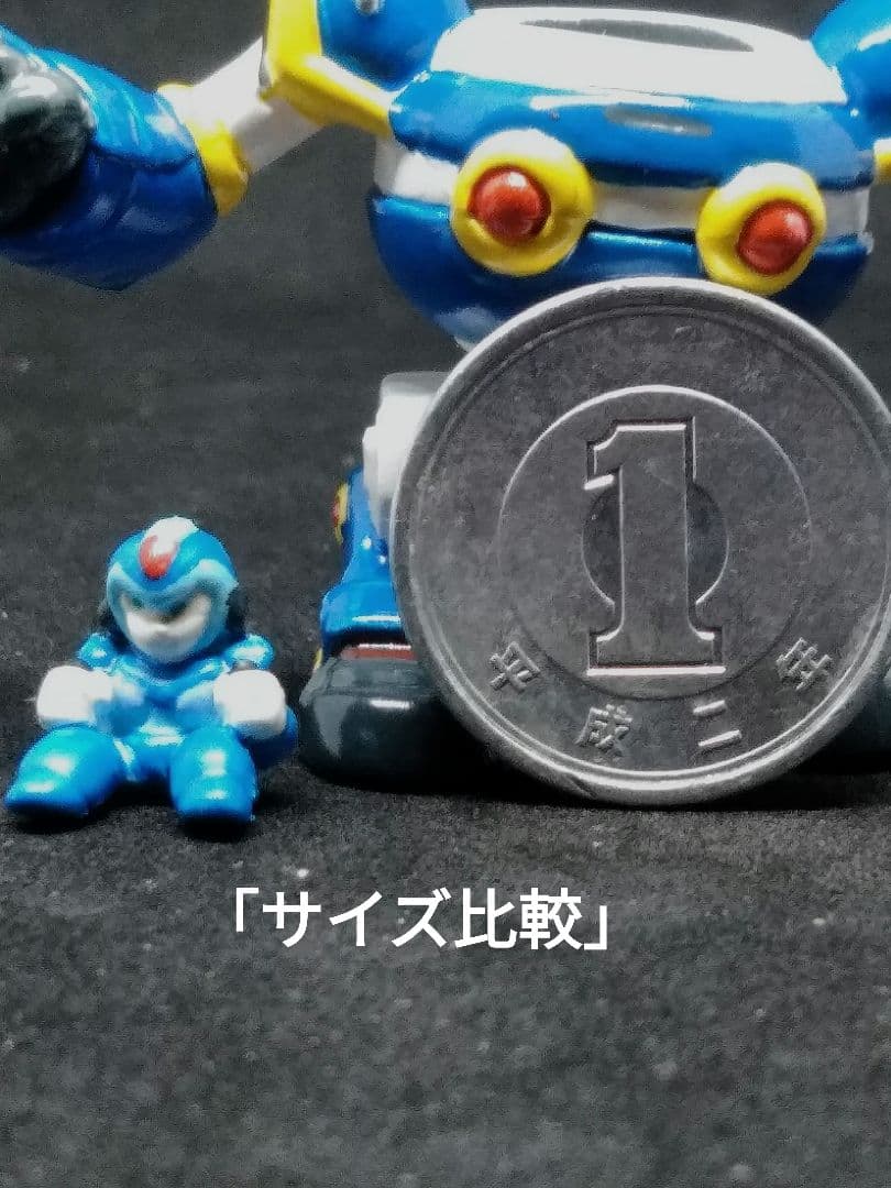 【超希少】ロックマン フィギュア 消しゴム ライドアーマーキメラ　塗装品