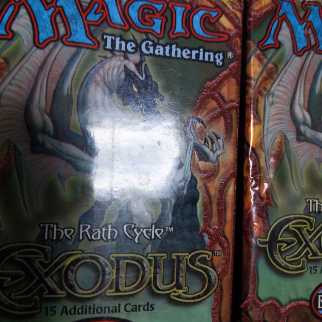 ●【訳アリ】エクソダス　ブースター　英語　３パックセット　（未開封新品）