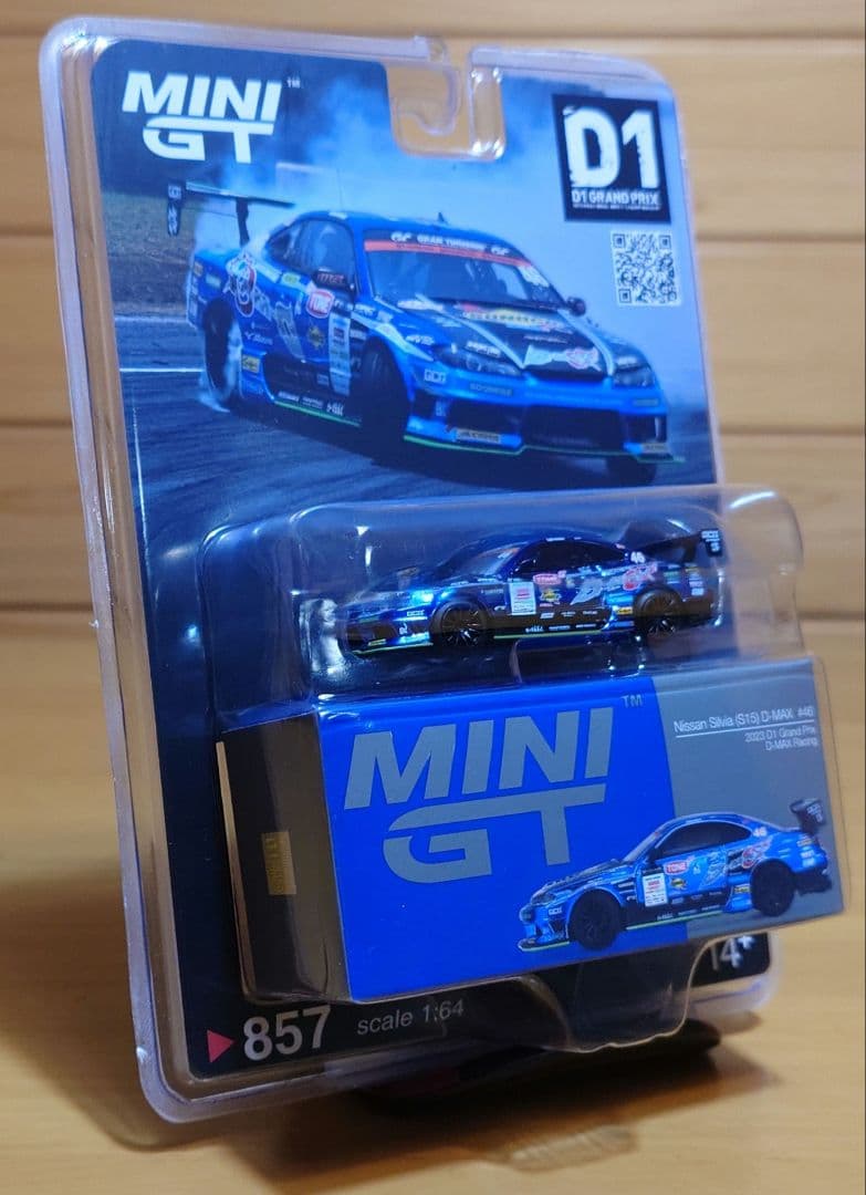 1/64日産シルビアS15 D1 GP2023#46D-MAX RACING新品