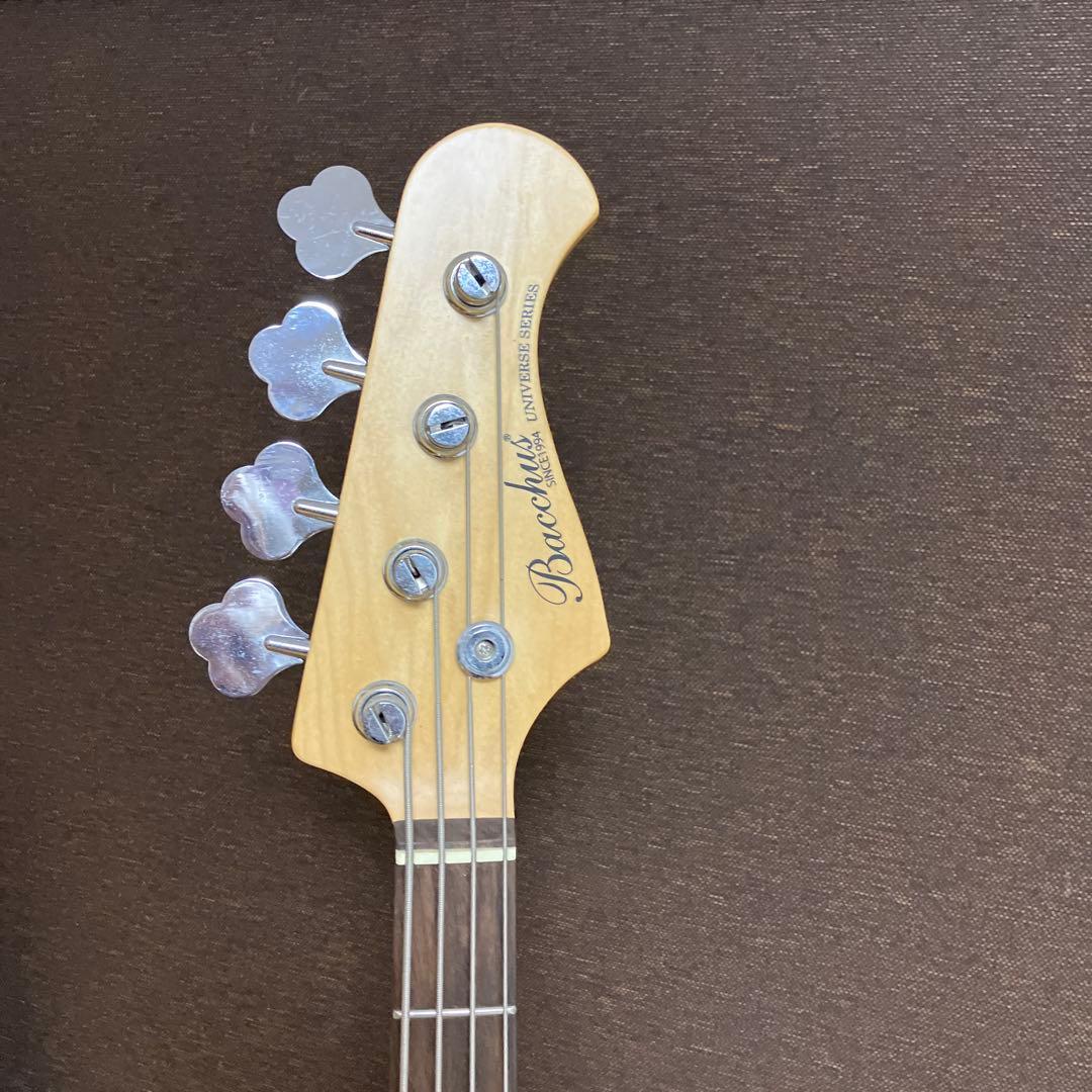 バッカス　Bacchus WJB-360R ジャズベ　音出しＯＫ　美中古品