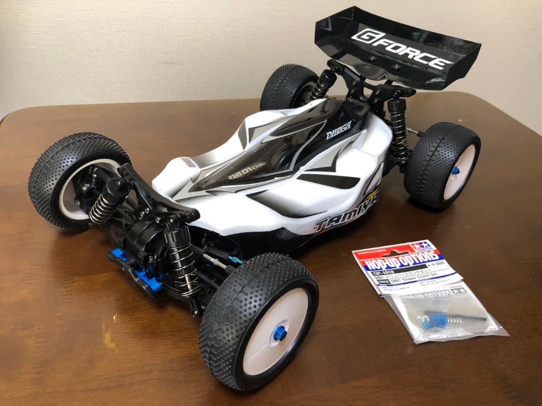 DB01ドゥルガ　未走行　ESCモーターサーボ 新品スリッパークラッチ付