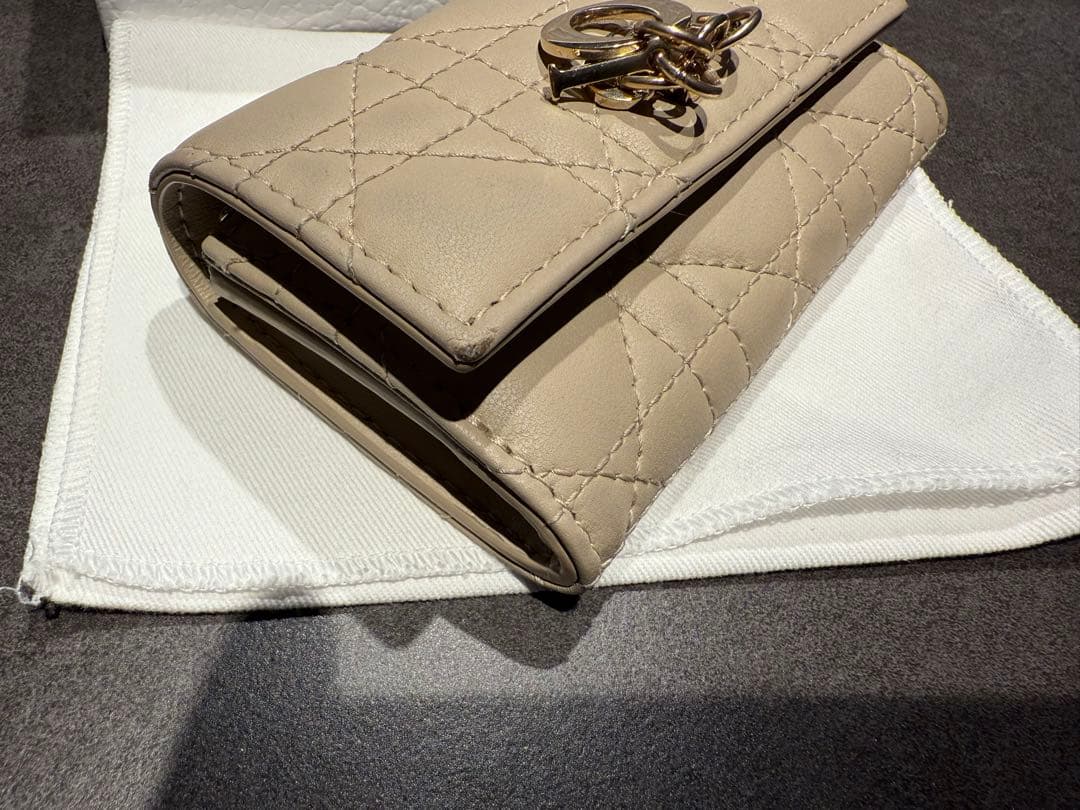 ディオール　My Dior Hibiscus Lジップウォレット