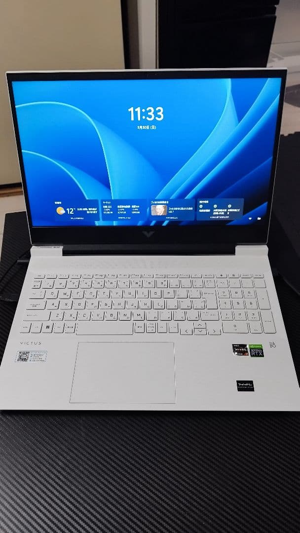 Victus by HP16 ノートパソコン ゲーミング(美品)キーボードおまけ