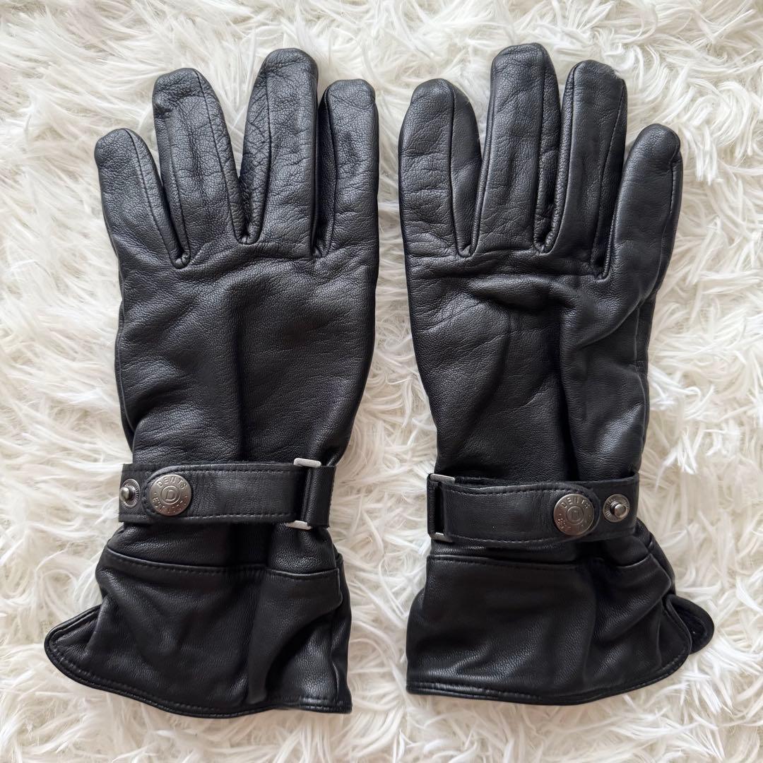 【DENTS デンツ】手袋　グローブ レザー　黒　Lサイズ