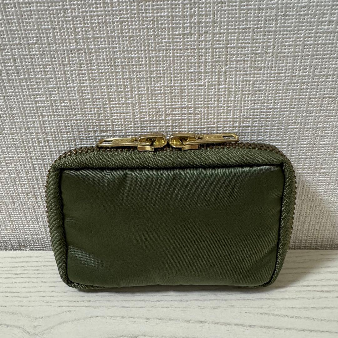 【新品同様】PORTER ポーター　タンカー　キーケース　セージグリーン