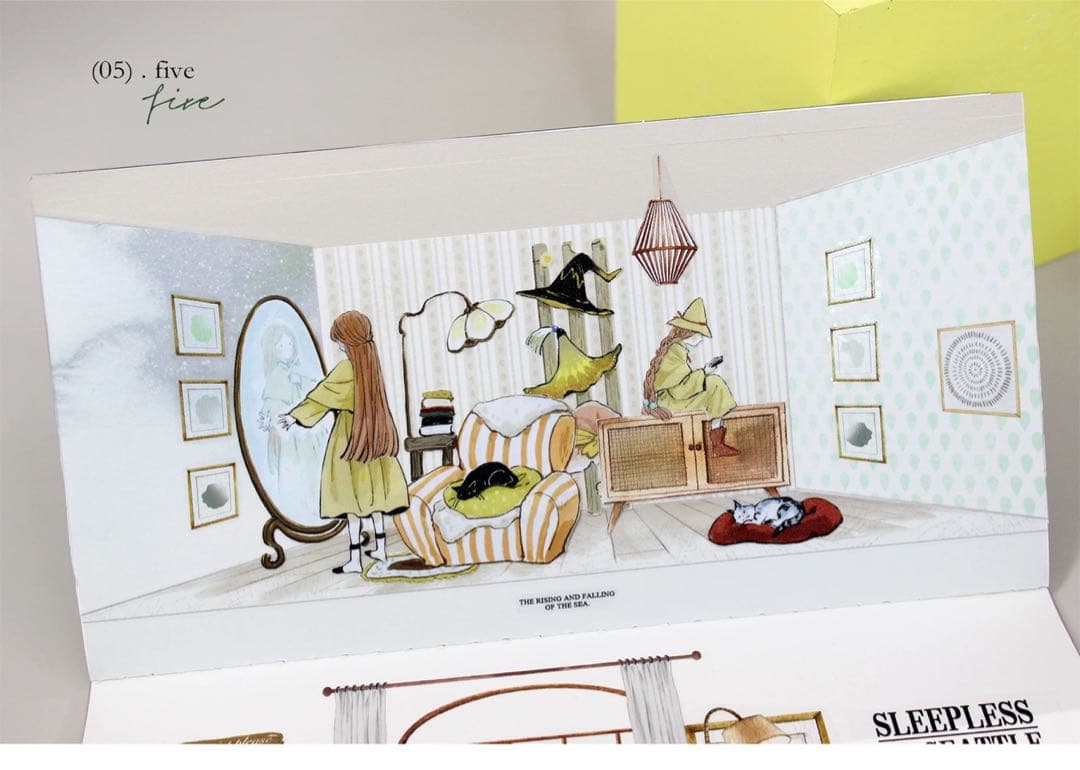 moodtape《温暖之室》海外マスキングテープ　マステ 【2344】