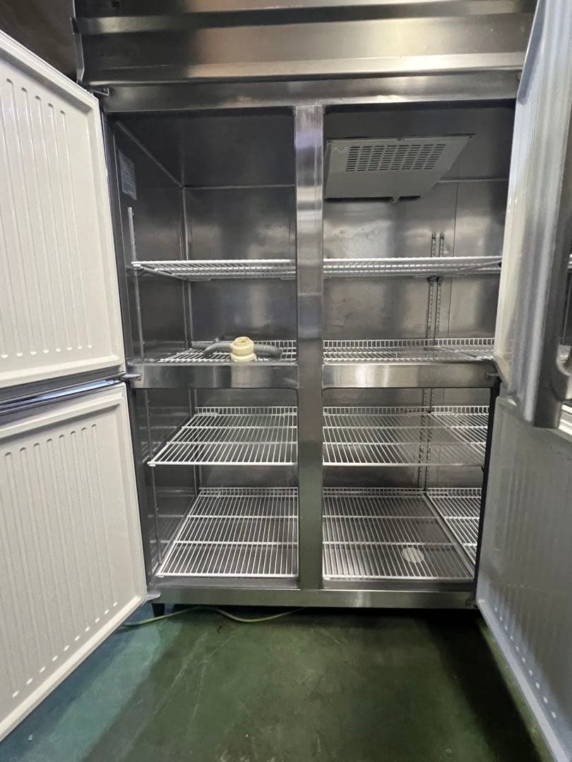 2016年フクシマ縦型冷蔵庫6扉 1800x600x1950