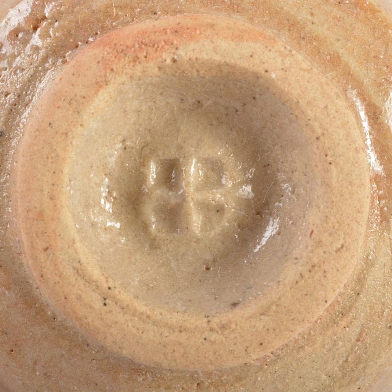 煎茶道具　京焼　清水焼　瑞光窯　織部煎茶碗　六客　共箱　M　R6248