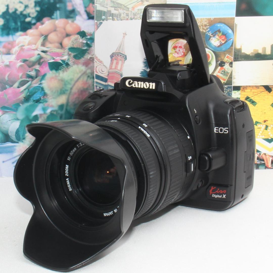 ❤️一眼レフの世界へようこそ❤️Canon EOS kiss X❤️