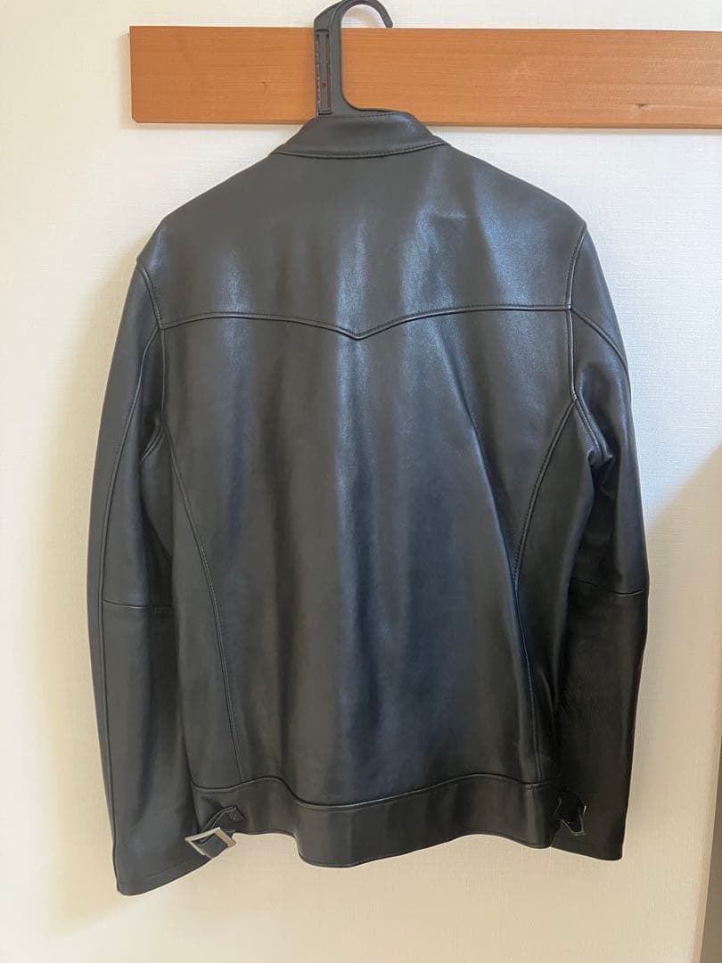 JACKROSE ブラック シングルライダースジャケット 5サイズ