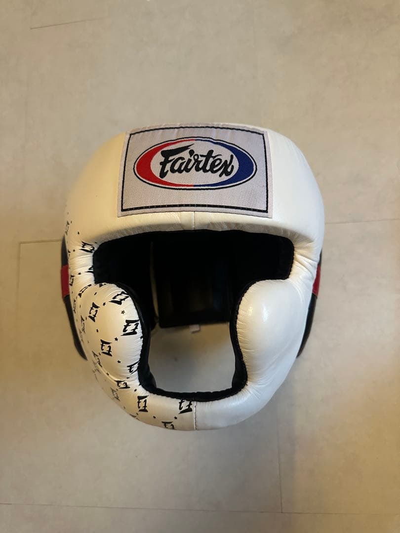 Fairtex ボクシングヘッドギア Lサイズ ホワイト