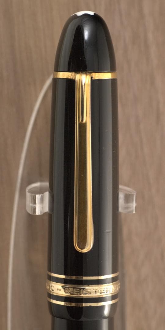 MONTBLANC 149 万年筆 18金EF3帯段なしエボナイト芯インク箱付き