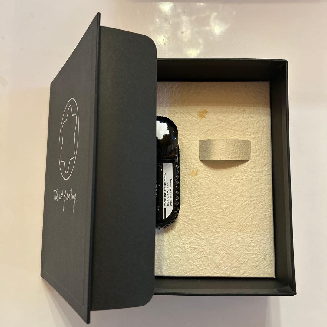 MONTBLANC 149 万年筆 18金EF3帯段なしエボナイト芯インク箱付き