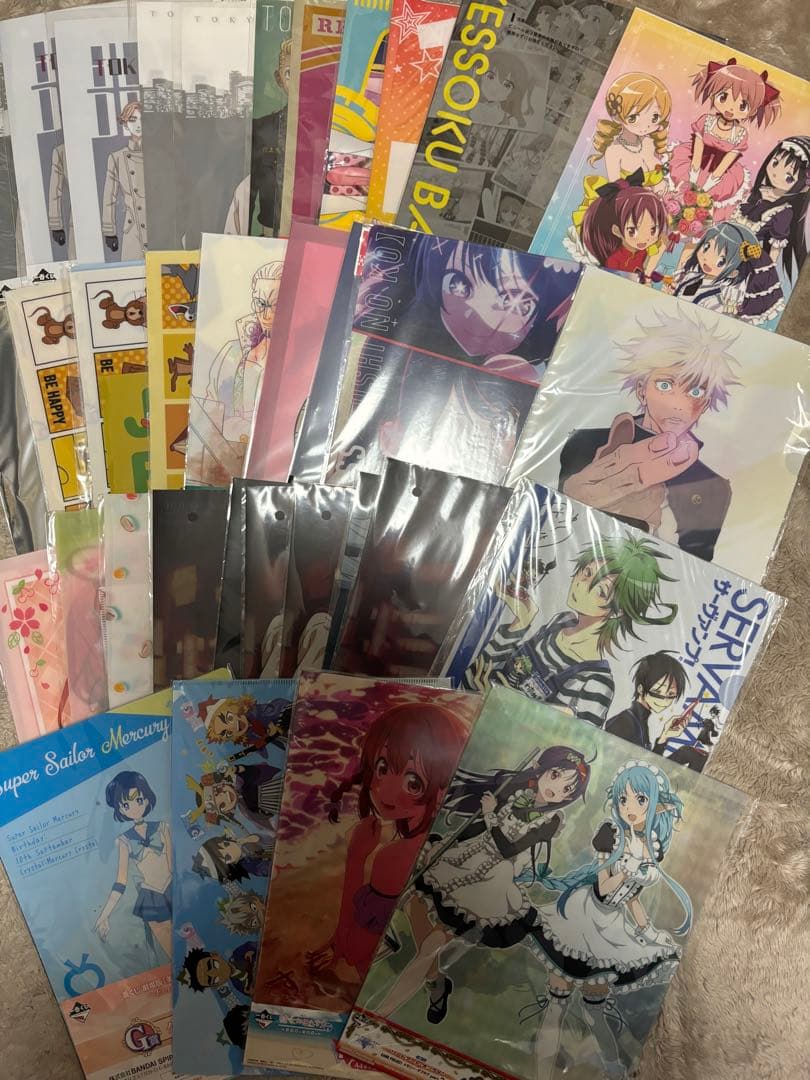 キャラクターグッズ アニメキャラ クリアファイル 大量 まとめ売り