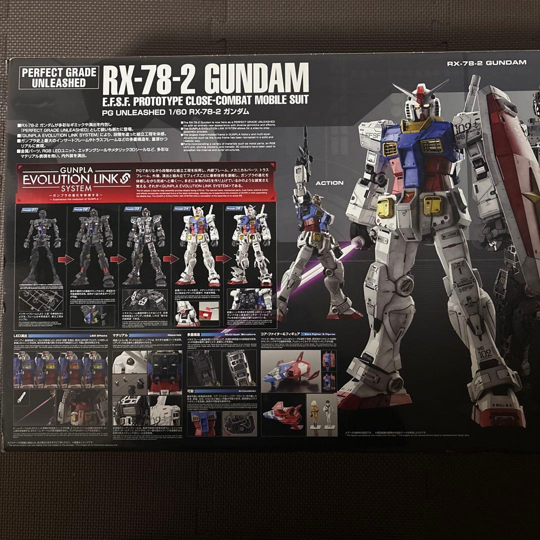 ロボット RX-78-2 GUNDAM PG UNLEASHED 1/60