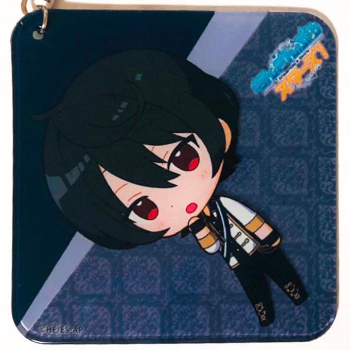 新品★あんスタ【朔間零＆朔間凛月】カラオケの鉄人★ふにふにコースター型ストラップ