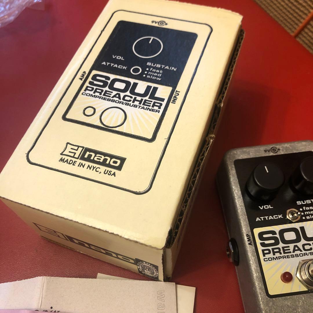 electro harmonix SOUL PREACHER コンプレッサー