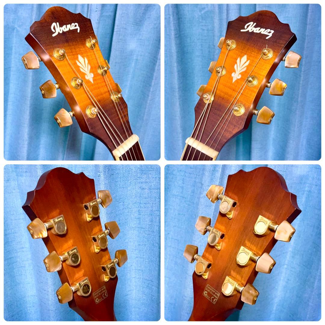 【牛骨☆エレアコ】Ibanez☆アイバニーズ【弾き易く調整☆新品の弦】