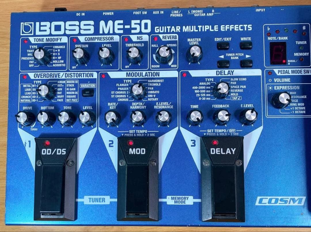 BOSS ME-50 マルチエフェクター 動作確認済