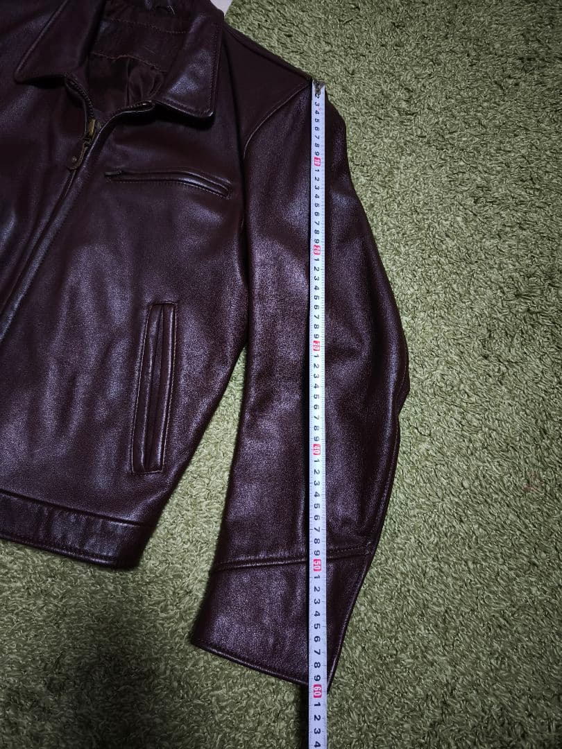 KADOYA KS LEATHER ブラウン レザージャケット L