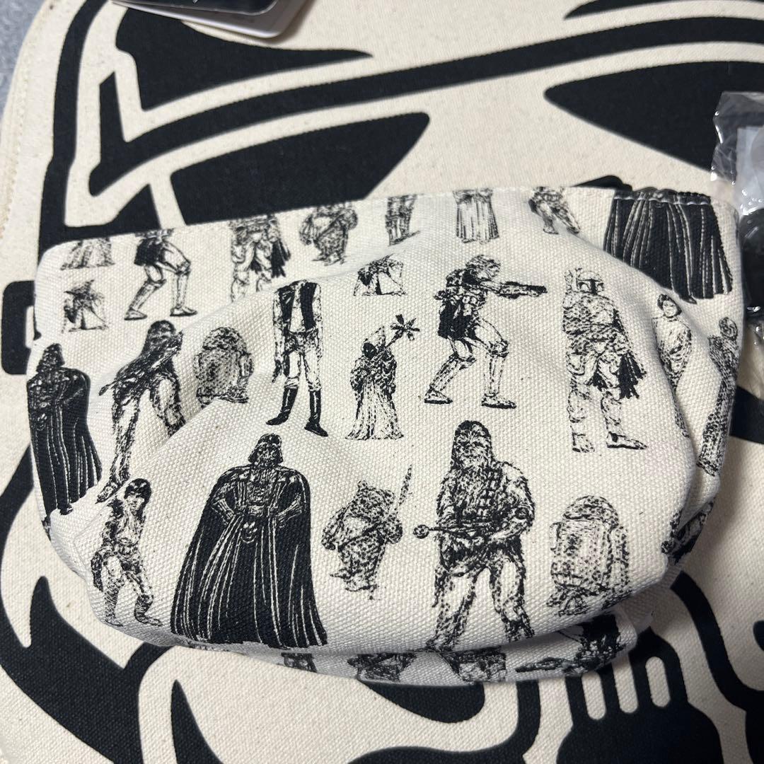 スターウォーズパック／ストームトルーパー　トートバッグ　ポーチ　パスケース　3点