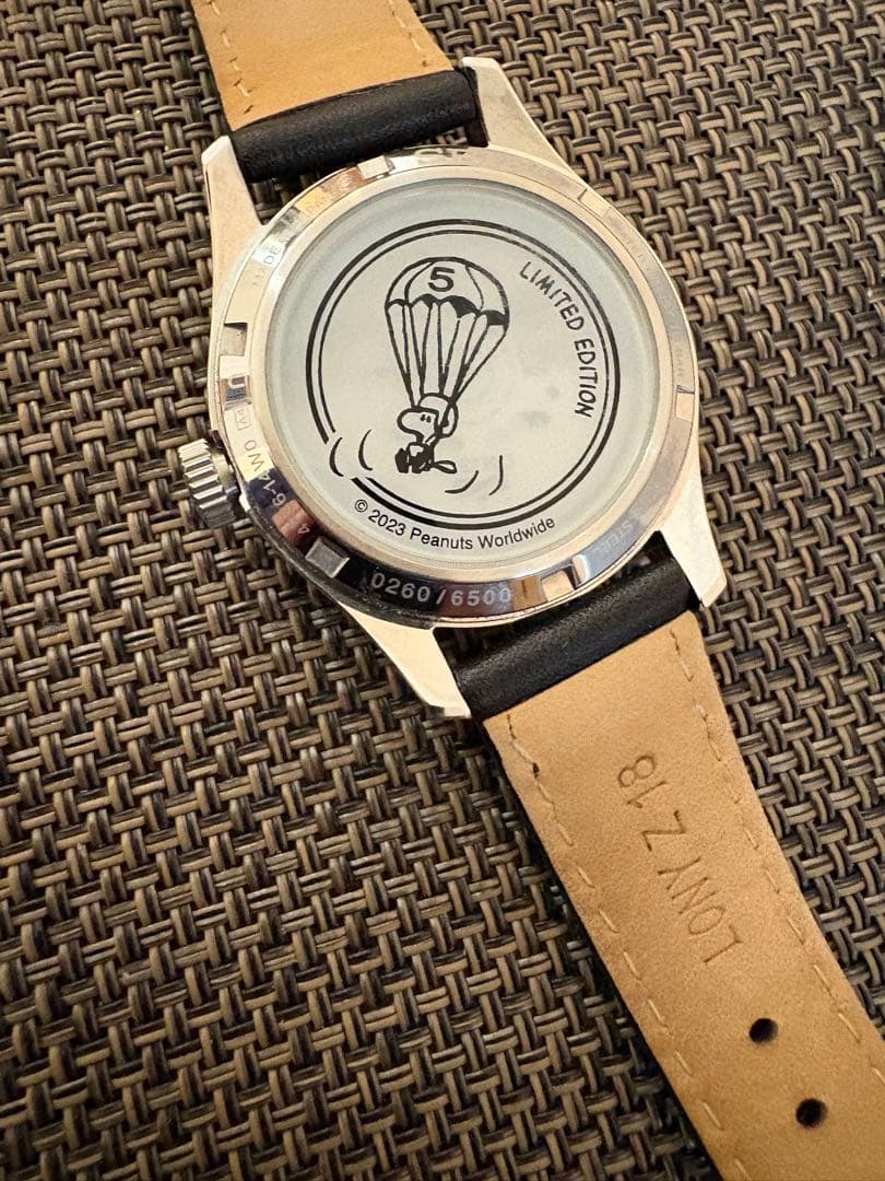 セイコー 5 スポーツ SBSA235 スヌーピー 自動巻き