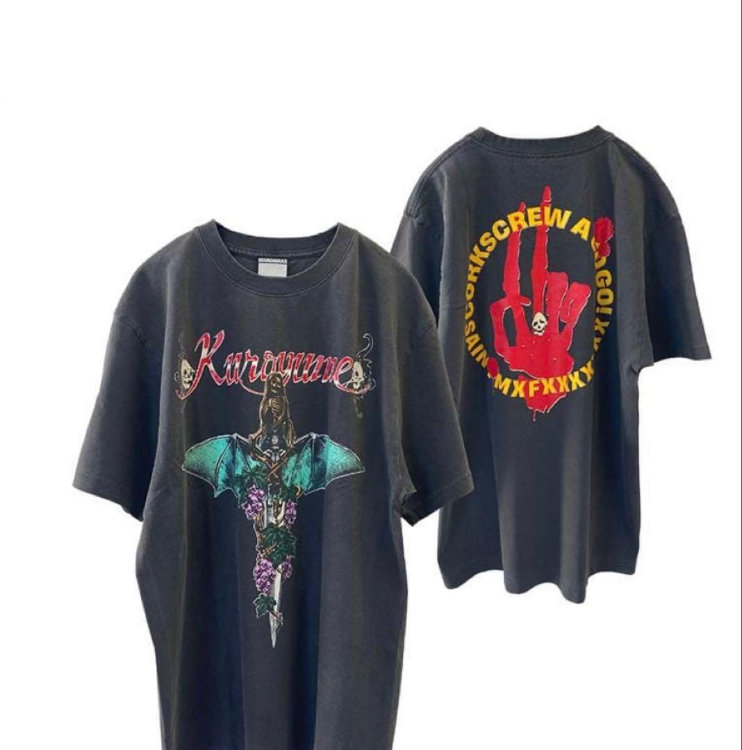 黒夢 × SAINT MxxxxxxTシャツ XL 特典袋付き