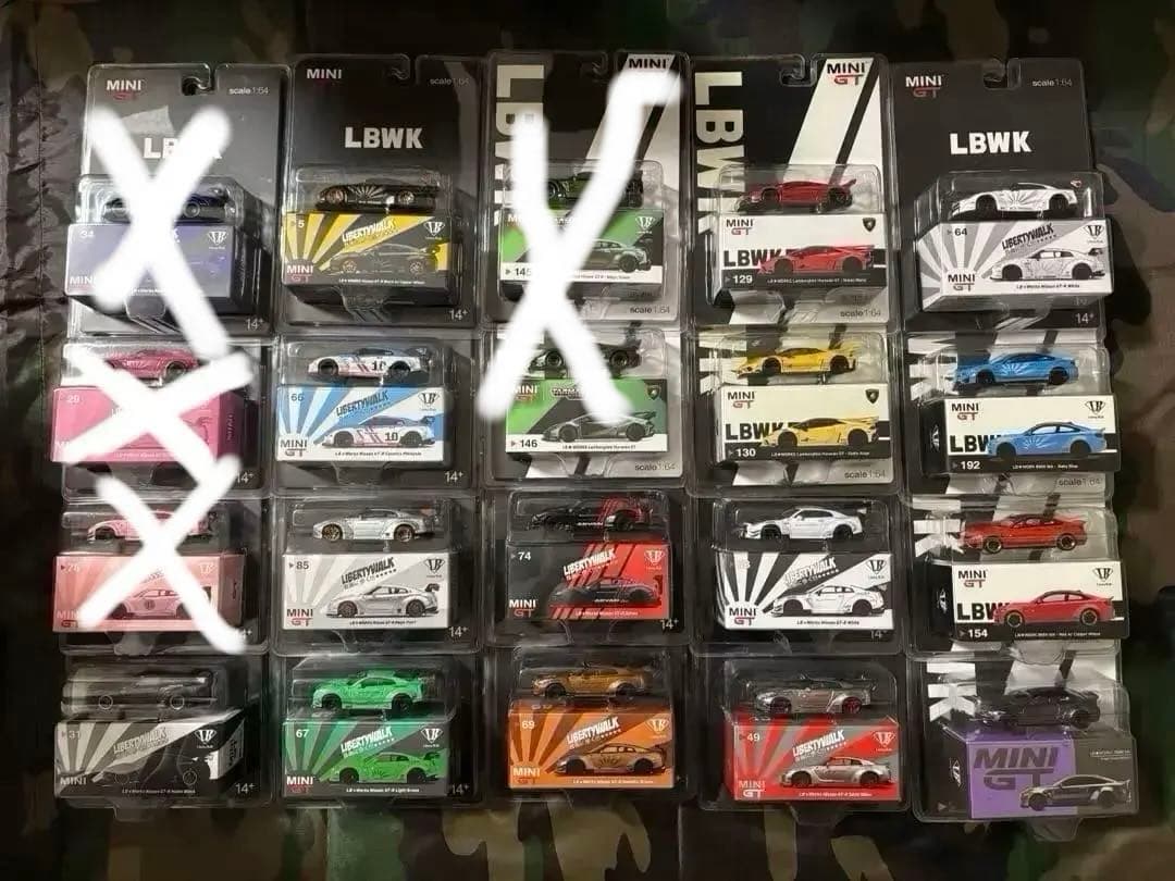 MiNiGT リバティーウォーク　15台セット　激レア