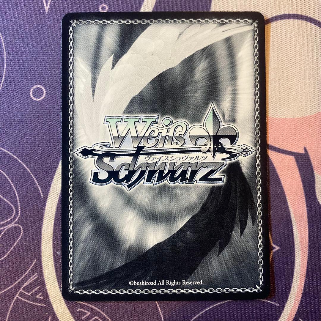 【ヴァイスシュヴァルツ】セレブレイト・カレイド 速水 奏　sp アイマス　サイン