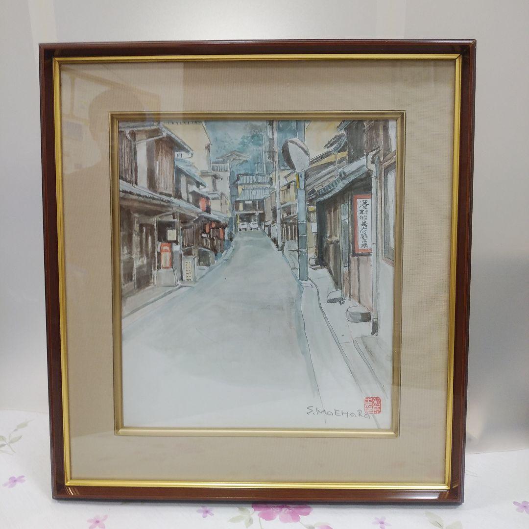 題名    鞆の街並み    前原 専ニ゙