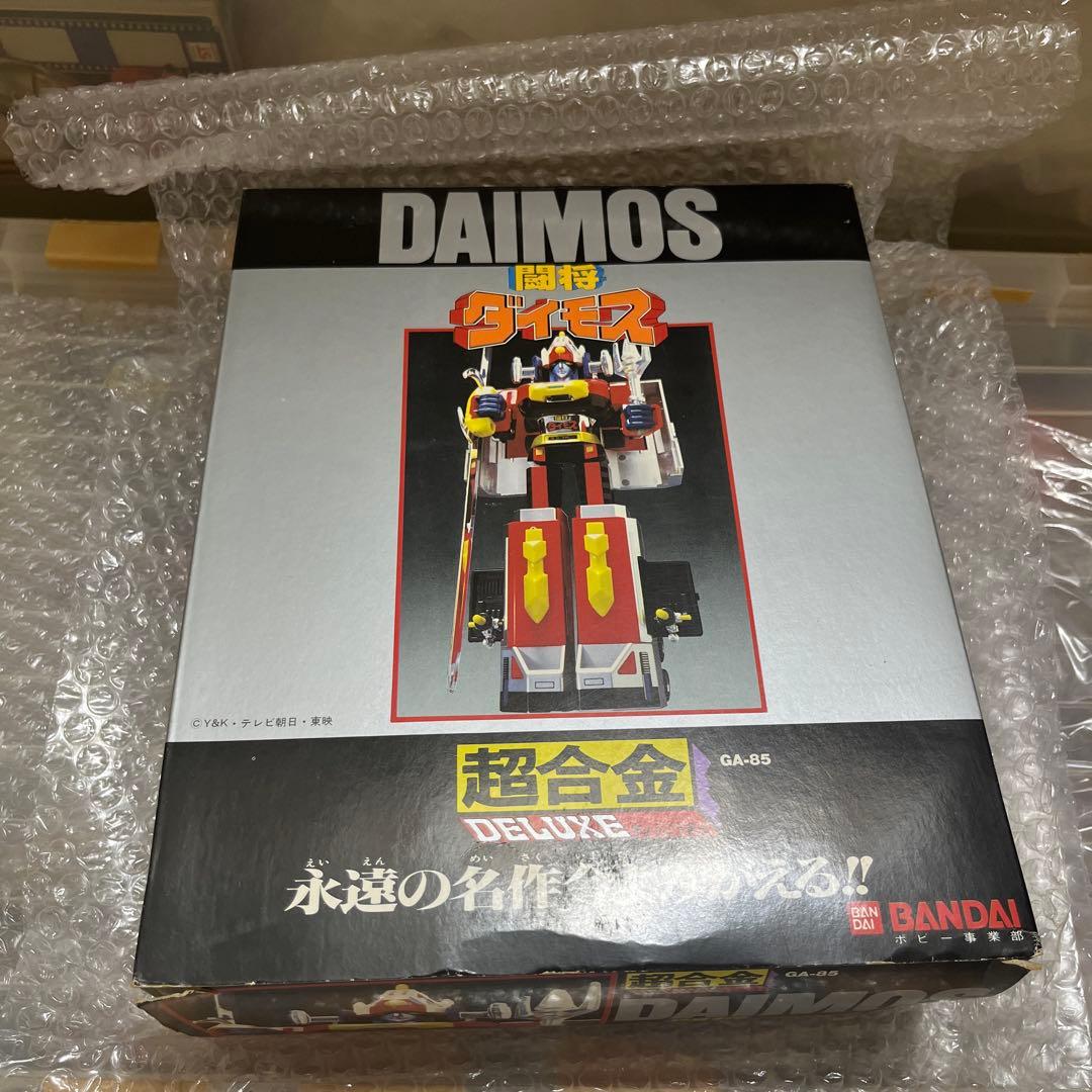 ⚠️未使用デッドストック　正規品　闘将ダイモス　超合金　当時物　永遠の名作