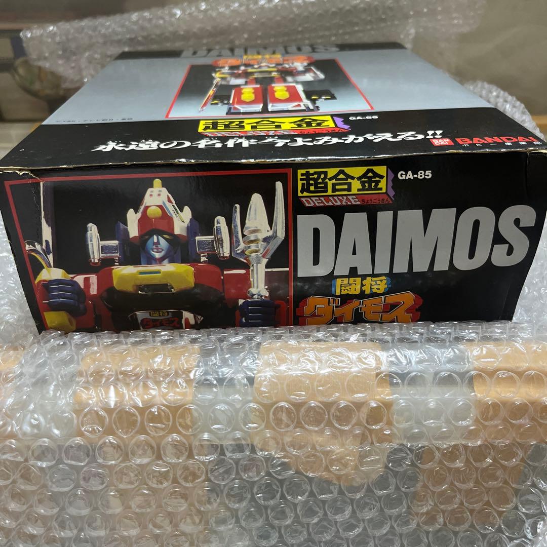 ⚠️未使用デッドストック　正規品　闘将ダイモス　超合金　当時物　永遠の名作