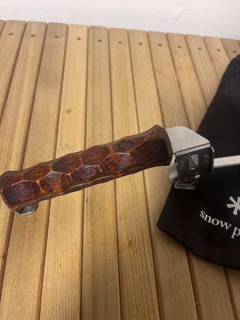 スノーピーク　フォールディングトーチ　カスタム