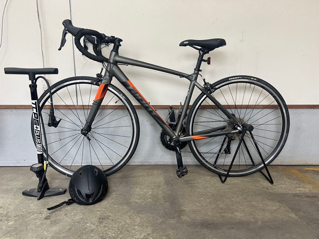 Giant Contend 1 ロードバイク グレー/オレンジ